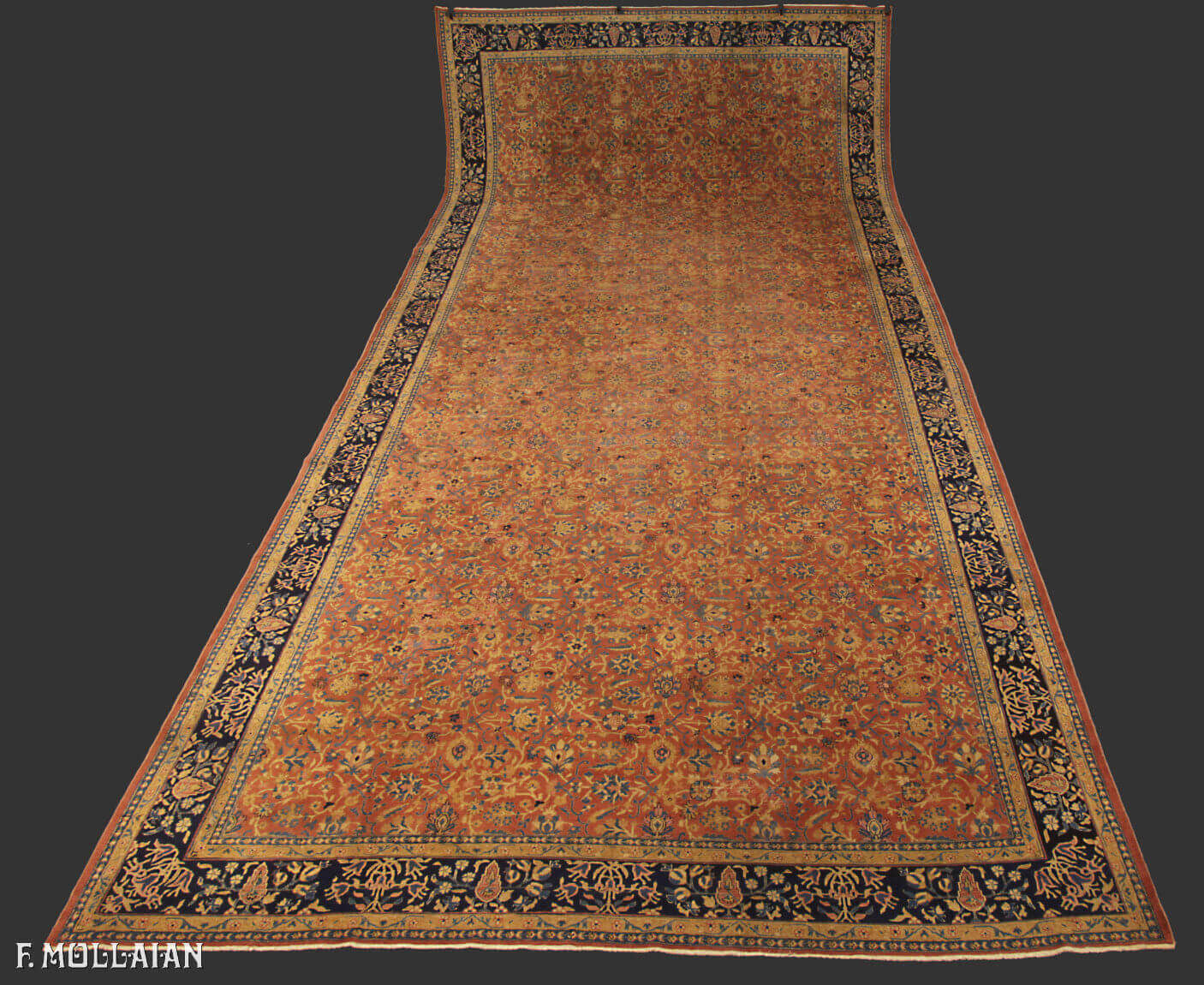 Teppich Persischer Antiker Tabriz n°:85607770